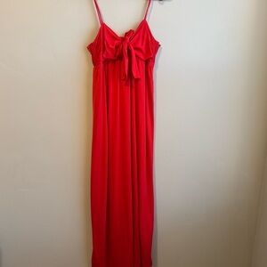 Vintage Maxi Dress with Spaghetti Straps